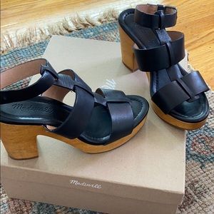 Madewell Ankle Strap Heel Sandals